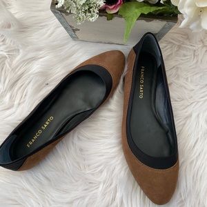 Franco Sarto Leather/Suede Flats | Women’s 8